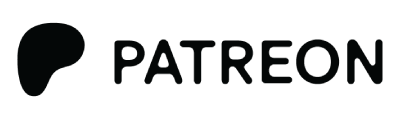 Patreon logo on white background. 