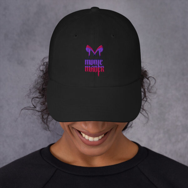 Monte Mader Official Logo on a Dad hat