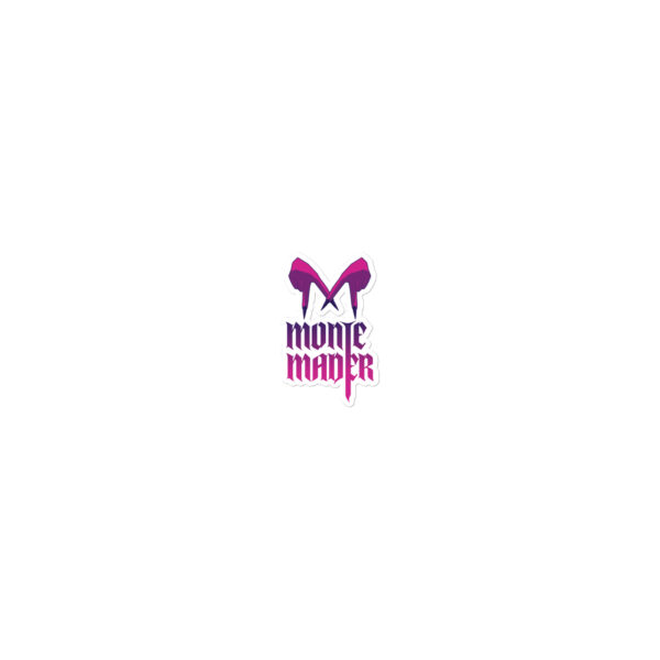 Monte Mader Official Logo Bubble-free stickers - Image 4