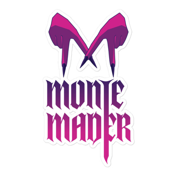 Monte Mader Official Logo Bubble-free stickers