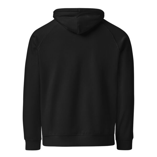 Monte Mader Official Logo on Unisex eco raglan hoodie - Image 4