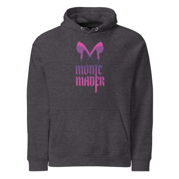 Monte Mader Official Logo on Unisex eco raglan hoodie - Image 5
