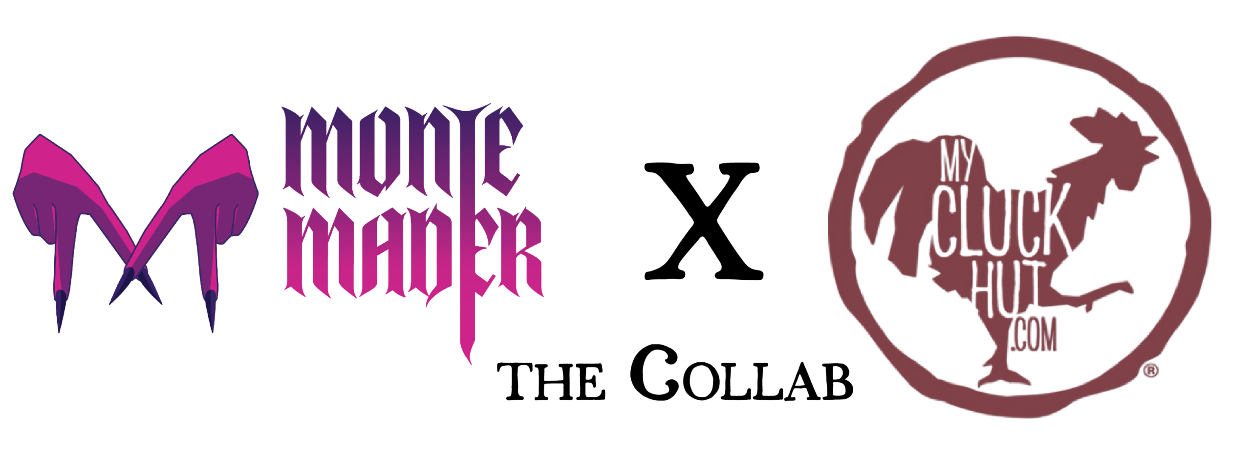 Monte and CluckHut Collage banner. 