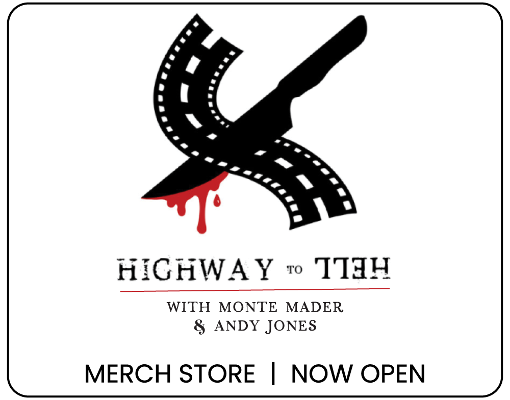 Highway to Hell merch store button with logo