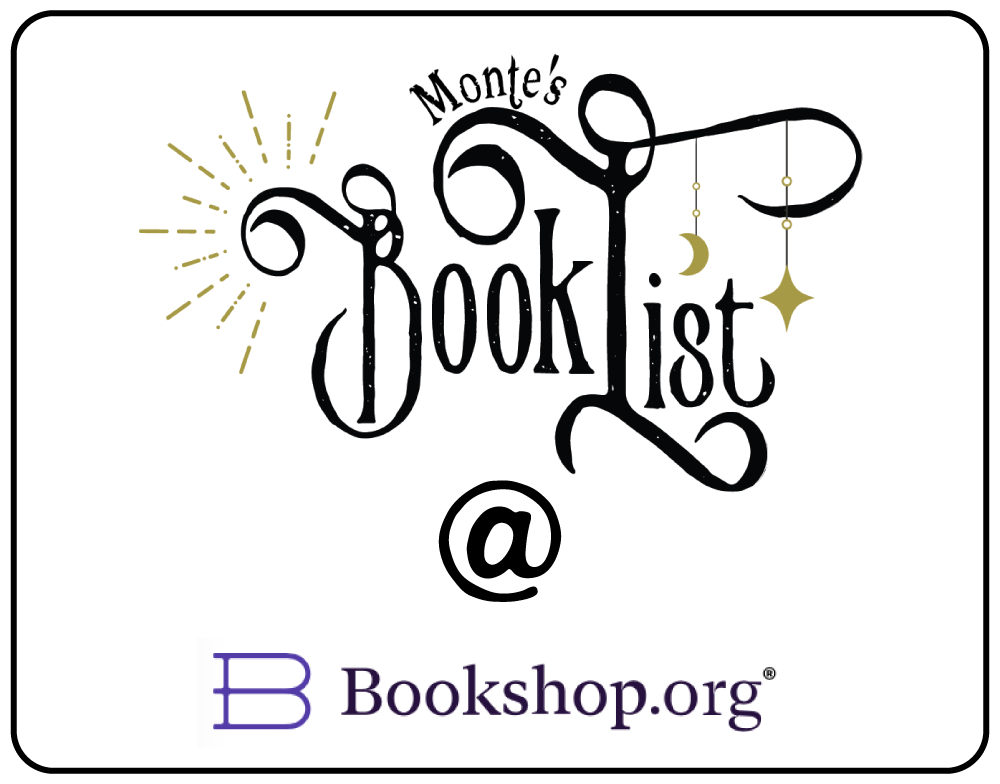 Monte's Book List @ Bookshop.org button.